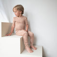 Load image into Gallery viewer, Chocolate Gingham | Bamboo Two Piece Set
