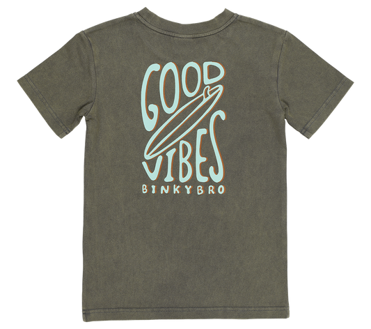 BinkyBro - Good Vibes T-Shirt: 18 months - 24 months