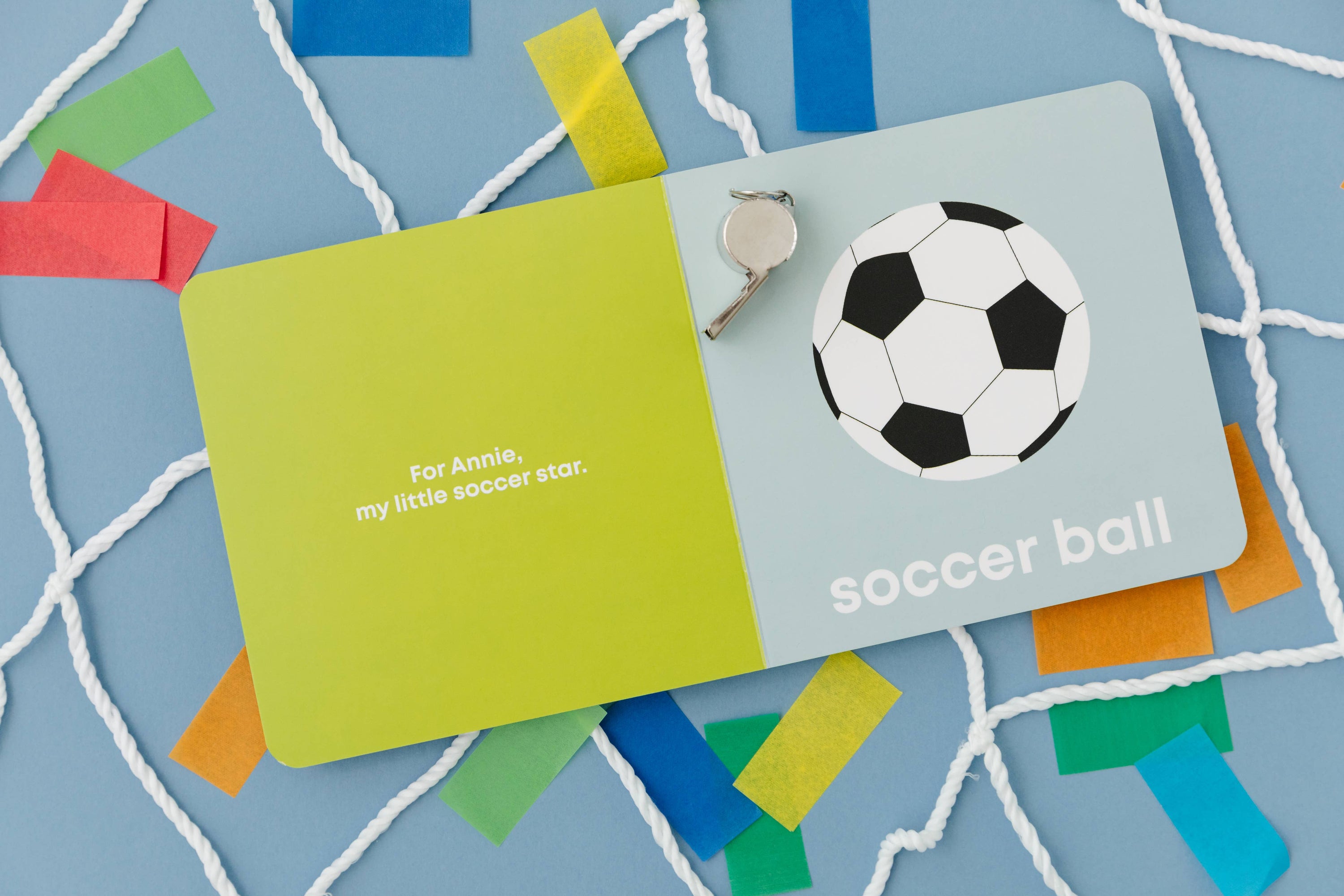 Left Hand Book House - Soccer Baby- Board Book