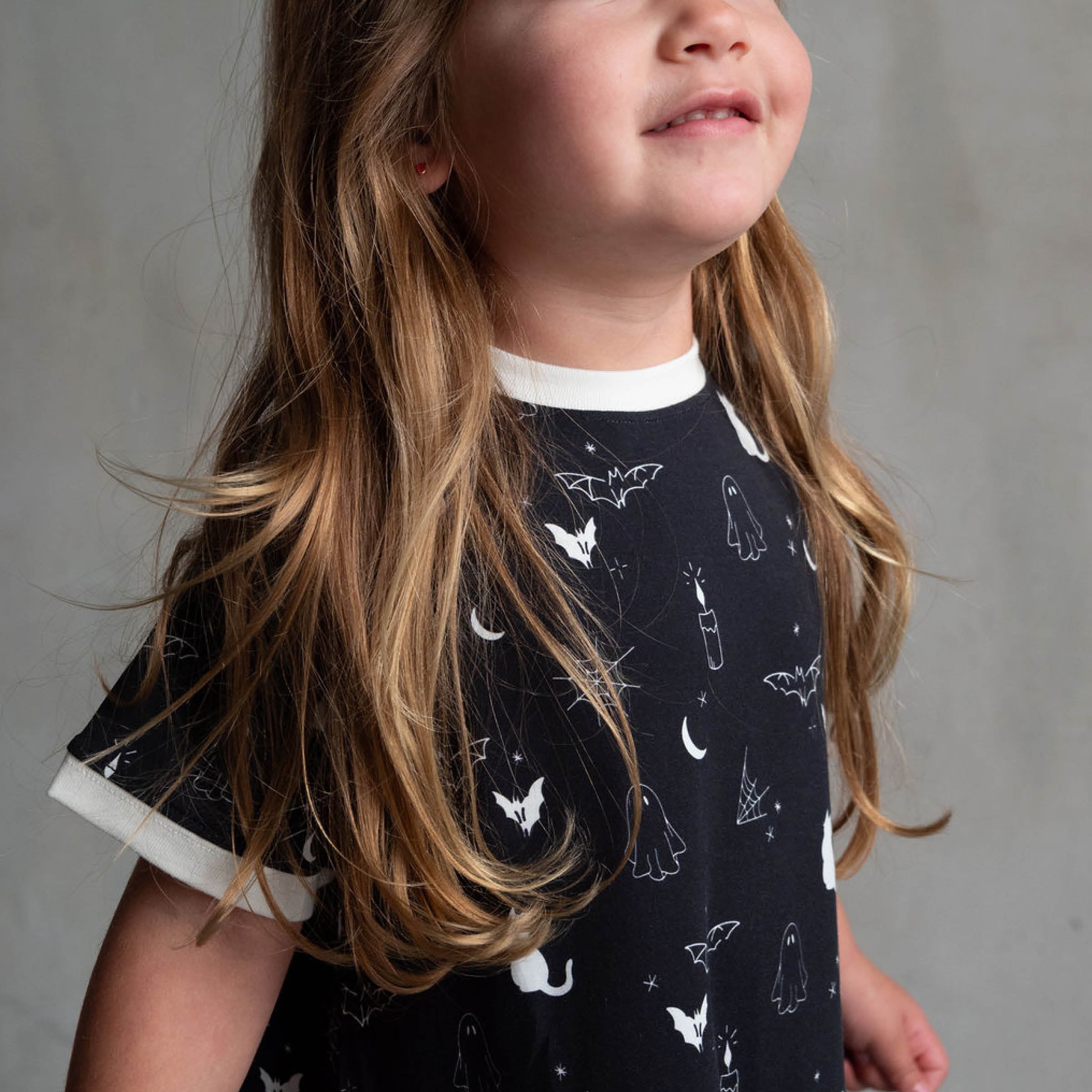 *PRE-ORDER 9/29* Spooky | T-Shirt Dress