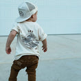 Load image into Gallery viewer, Little Rad Things - Dope Threads Swell Days Tee: 4T / Dark Beige Acid Wash
