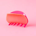 Load image into Gallery viewer, Sunshine Studios - Two-Tone Hair Claw | Dragon Fruit
