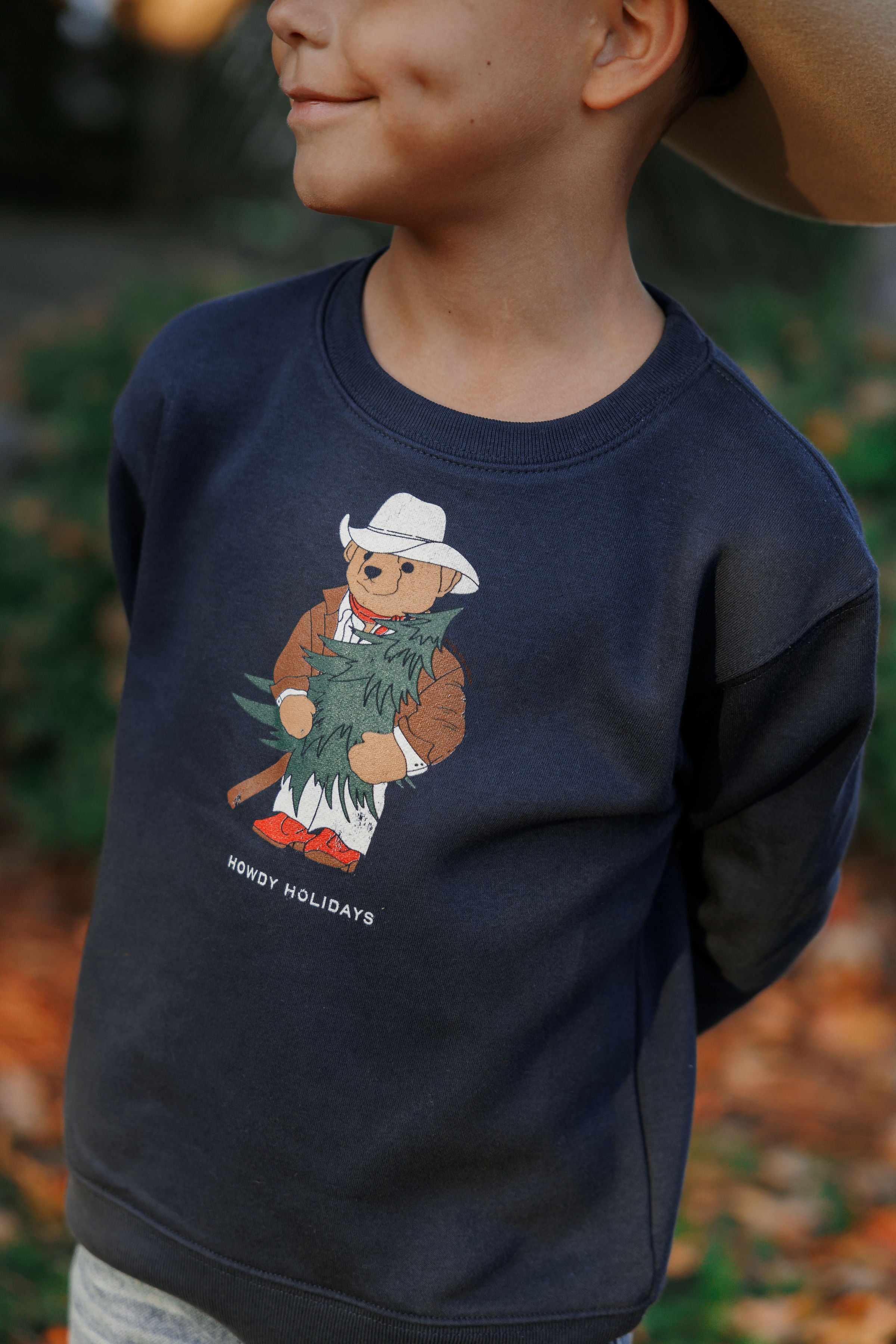 Howdy Bear | Youth Pullover