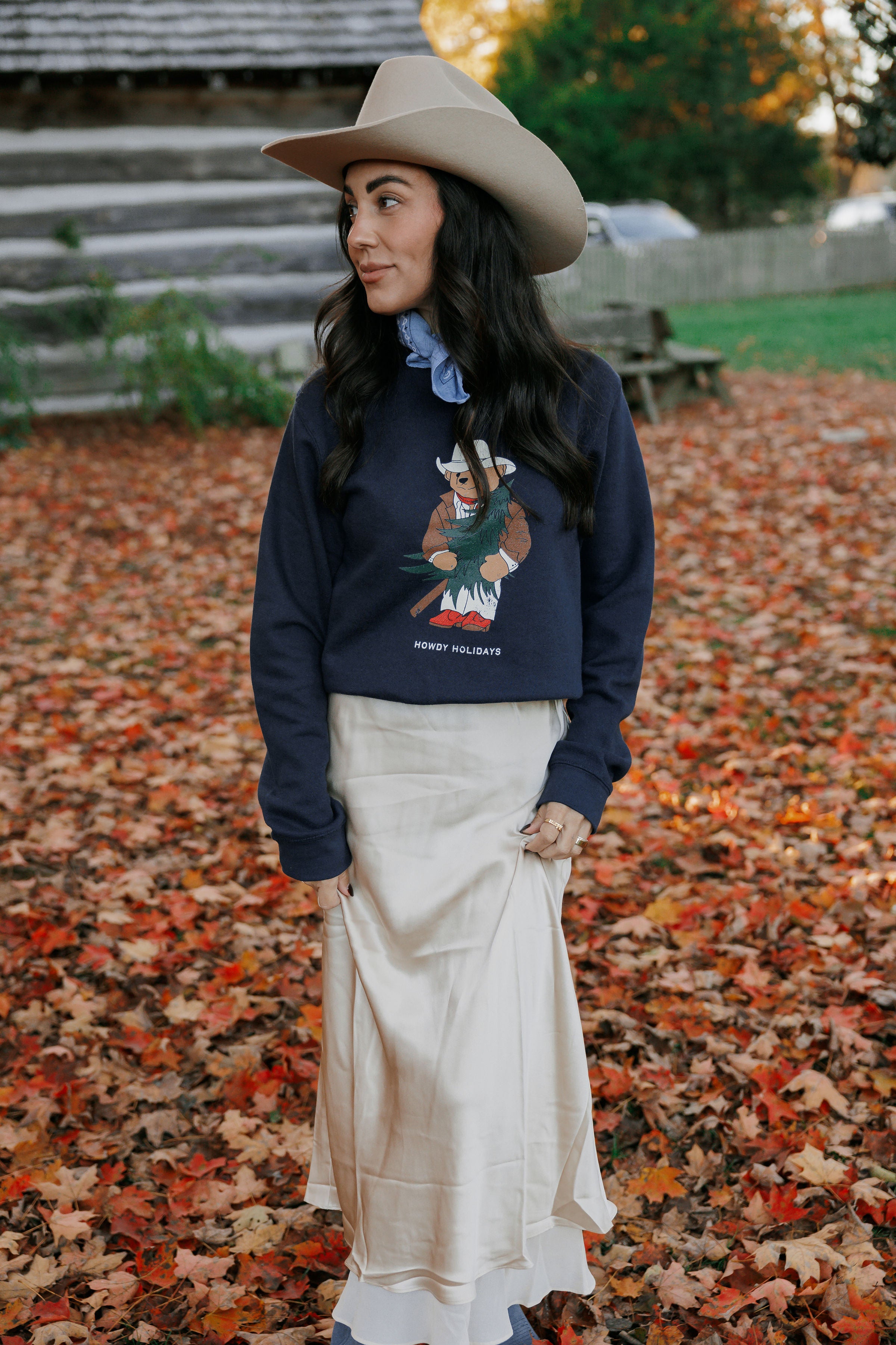 Howdy Bear | Adult Pullover