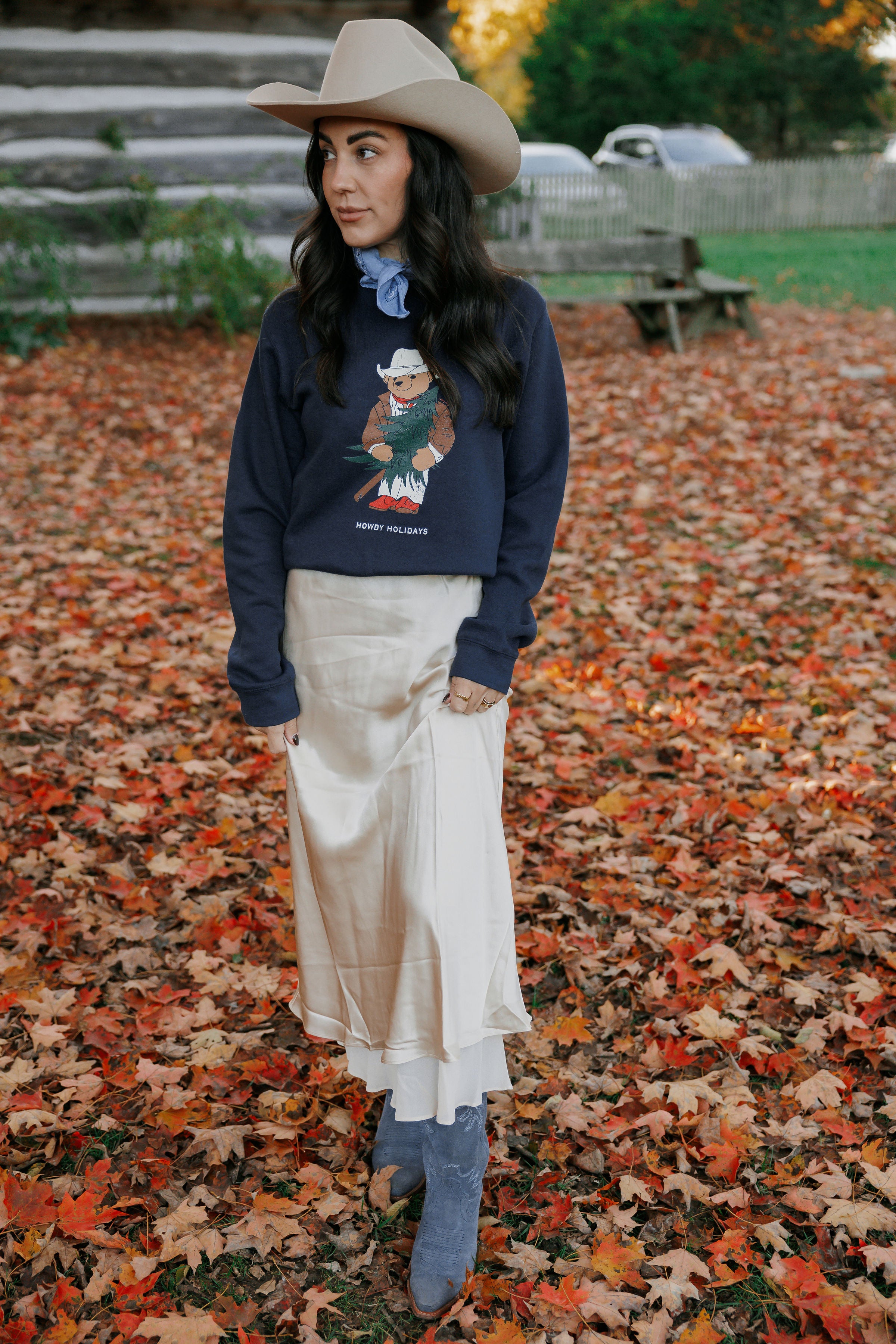 Howdy Bear | Adult Pullover