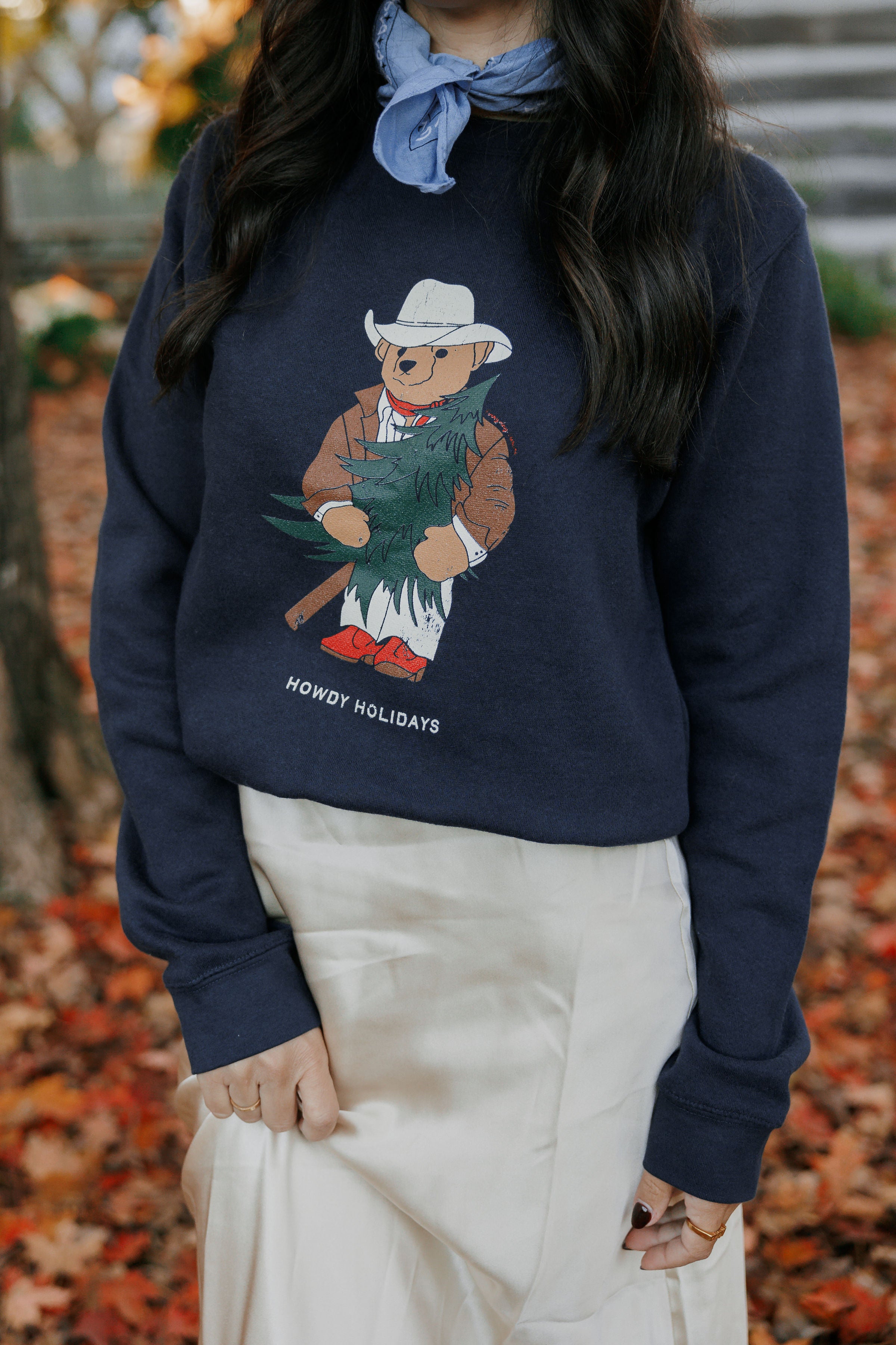 Howdy Bear | Adult Pullover