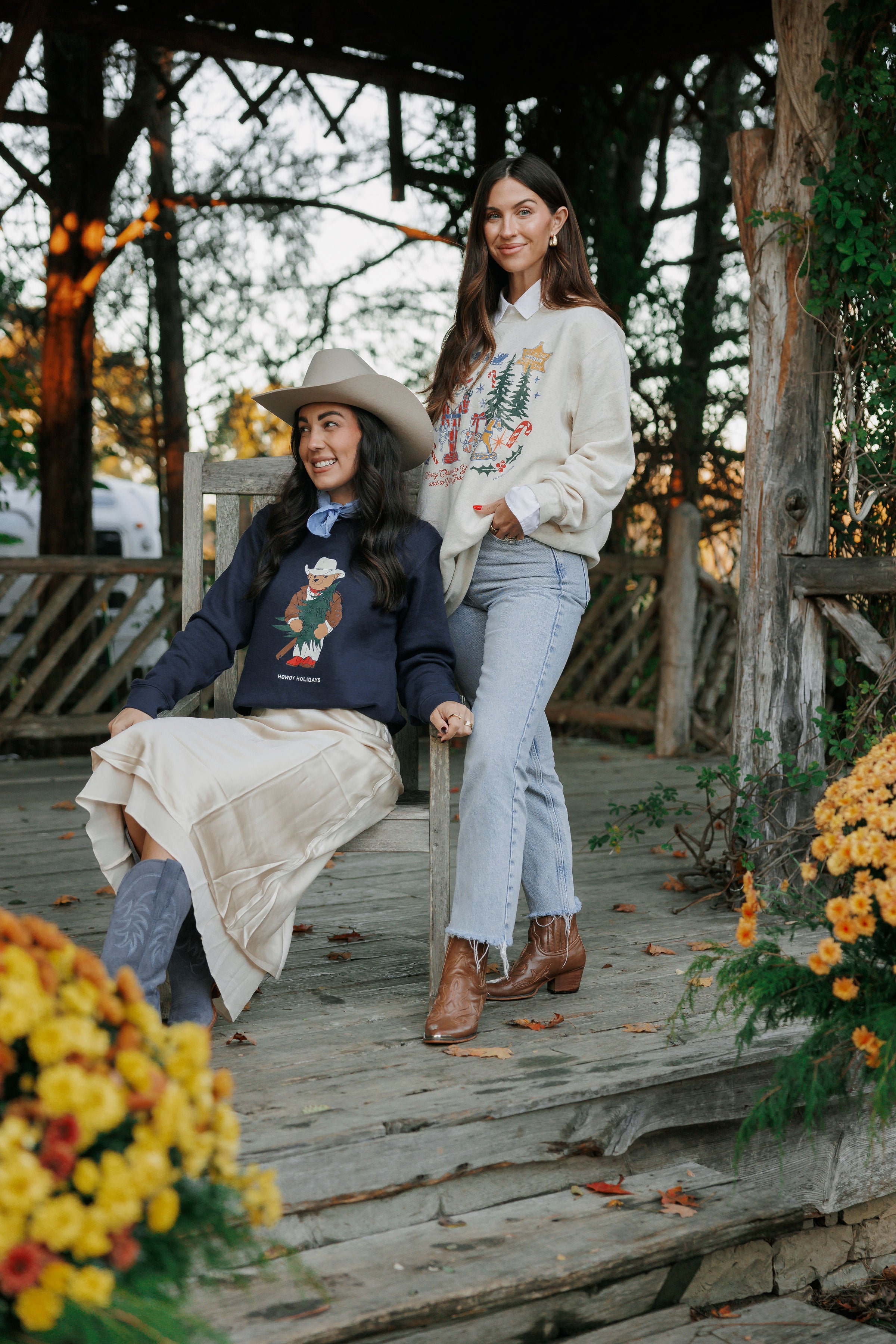 Howdy Bear | Adult Pullover