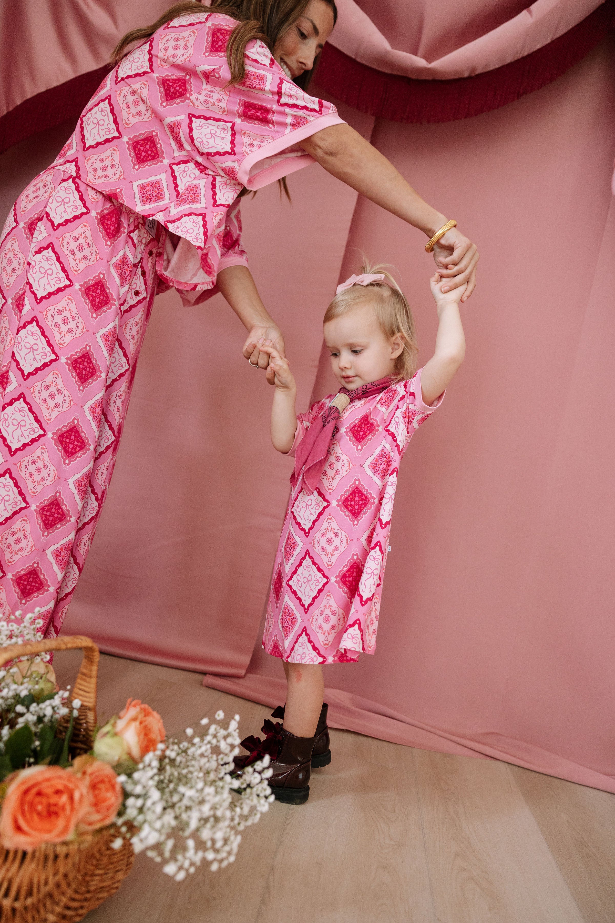 Darlin' Bandana | Girl's T-Shirt Dress