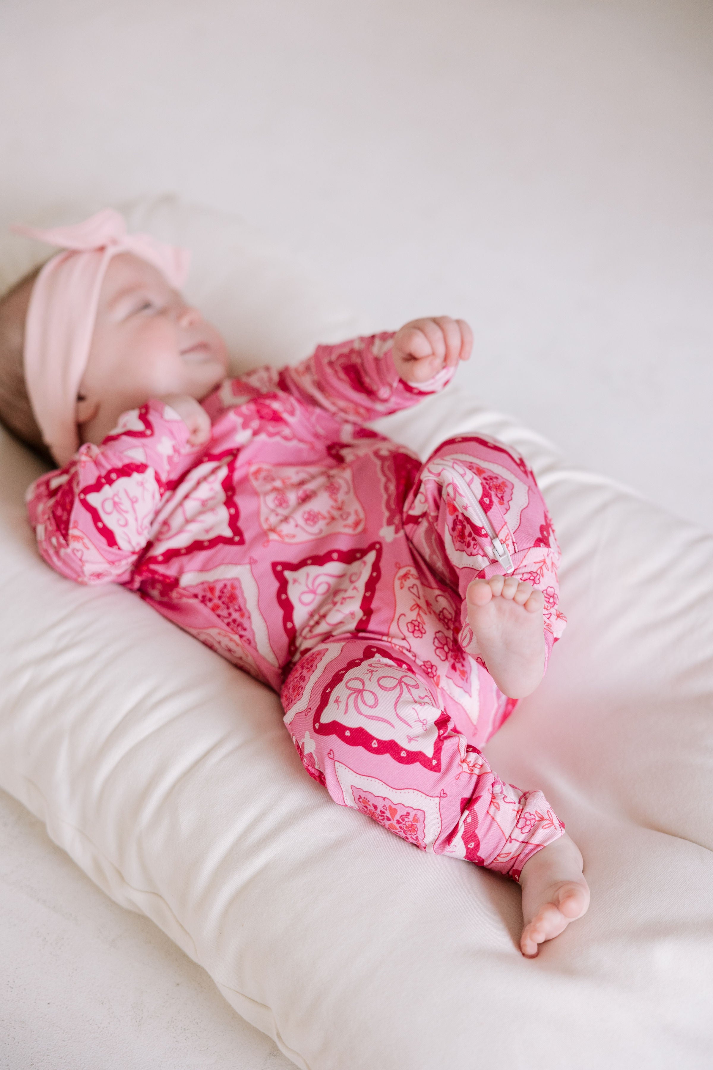 Darlin' Bandana | Bamboo Zip Romper
