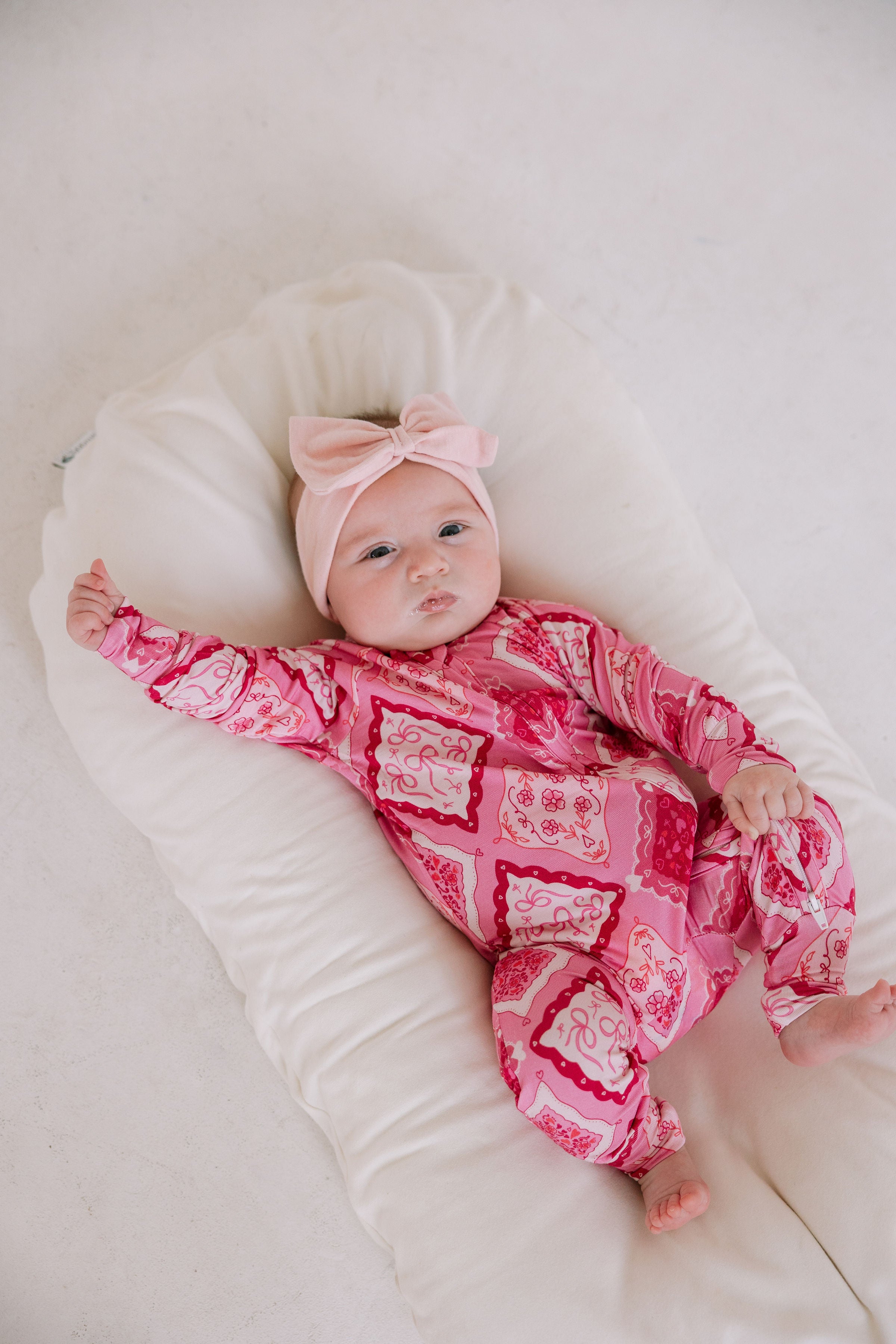 Darlin' Bandana | Bamboo Zip Romper