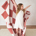 Load image into Gallery viewer, Berry Check | XL Plush Blanket
