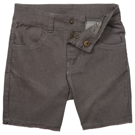 BinkyBro - Waco Short (Grey): 12 months - 18 months