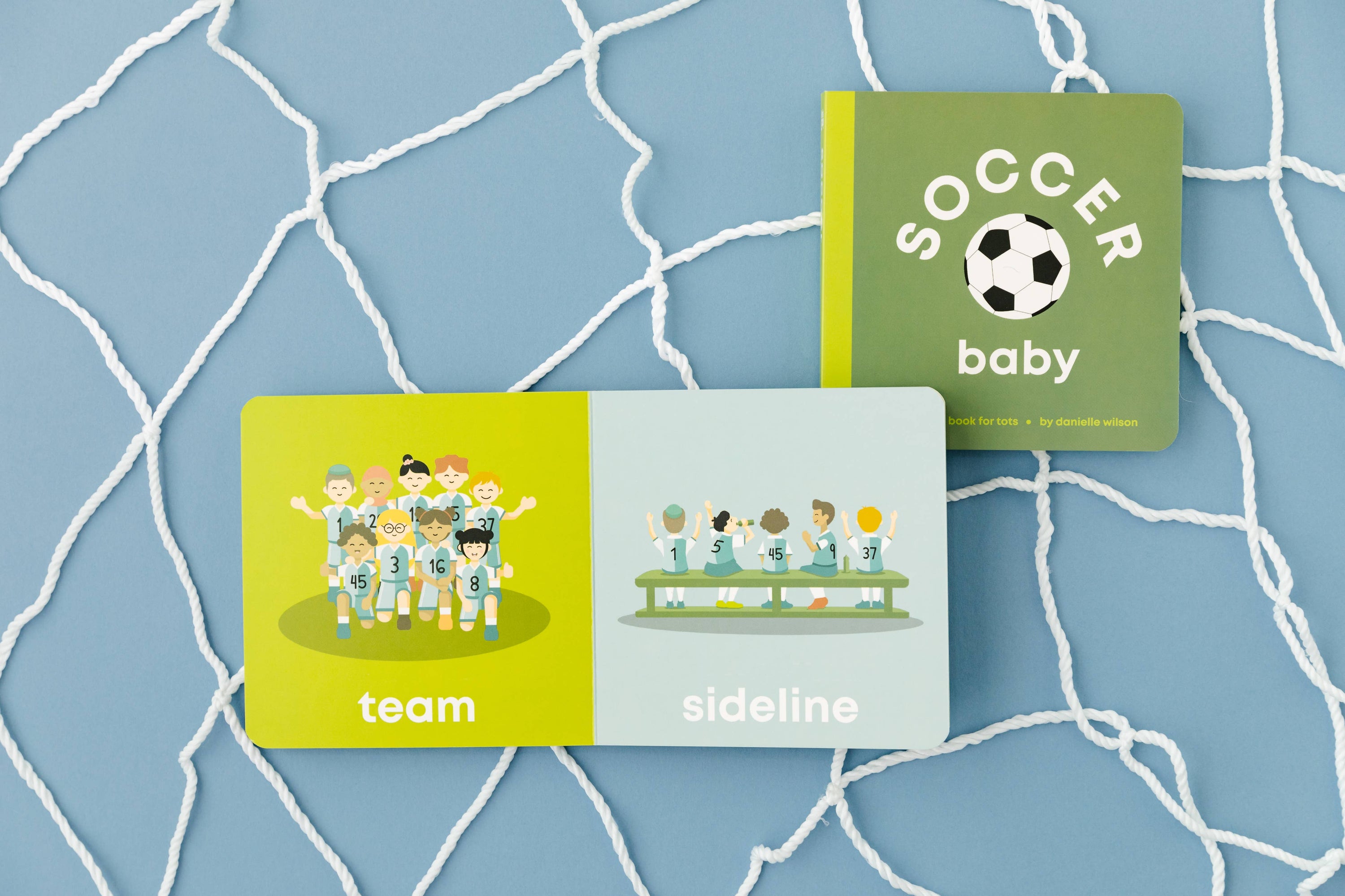 Left Hand Book House - Soccer Baby- Board Book