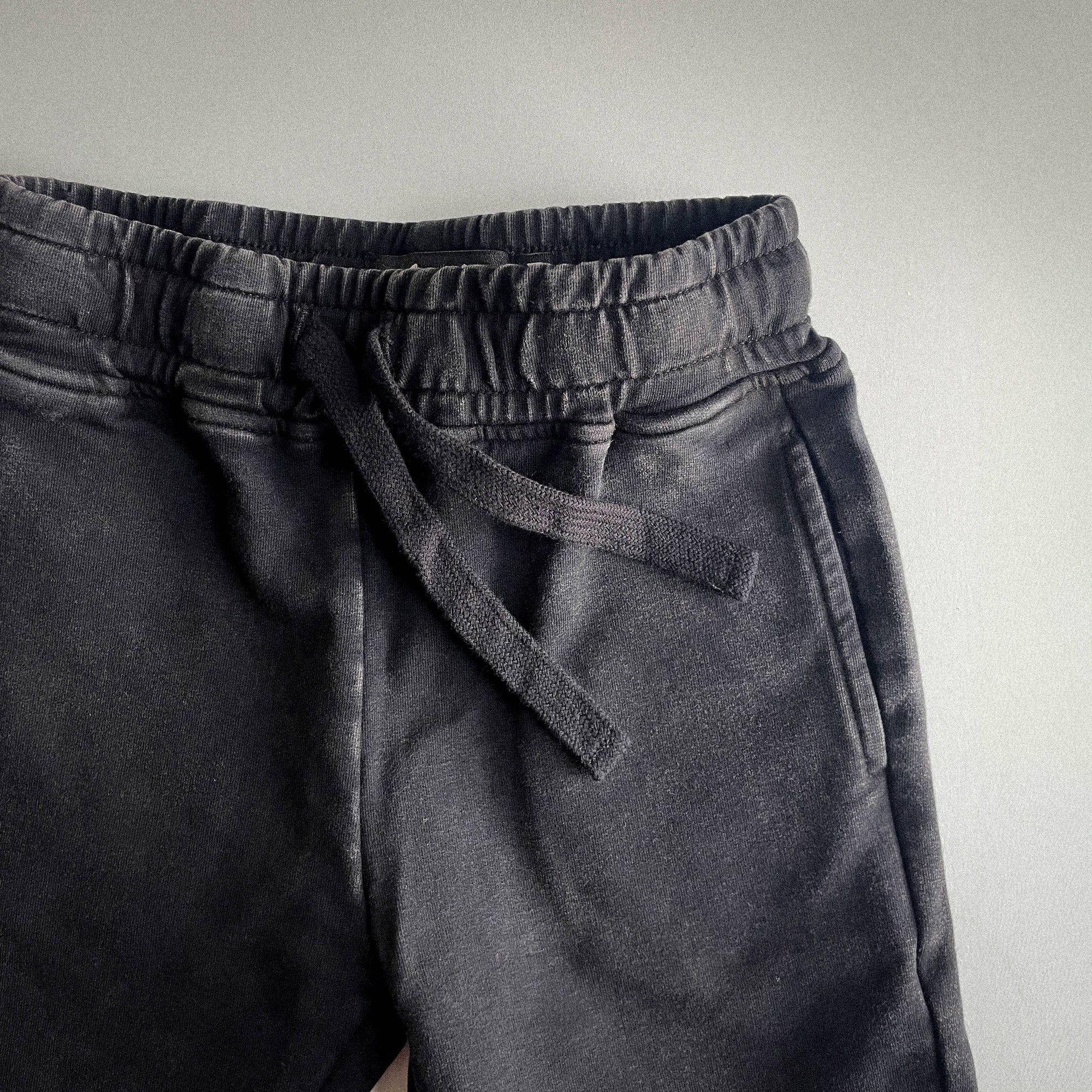 Lucky Link - Black Acid Wash Joggers