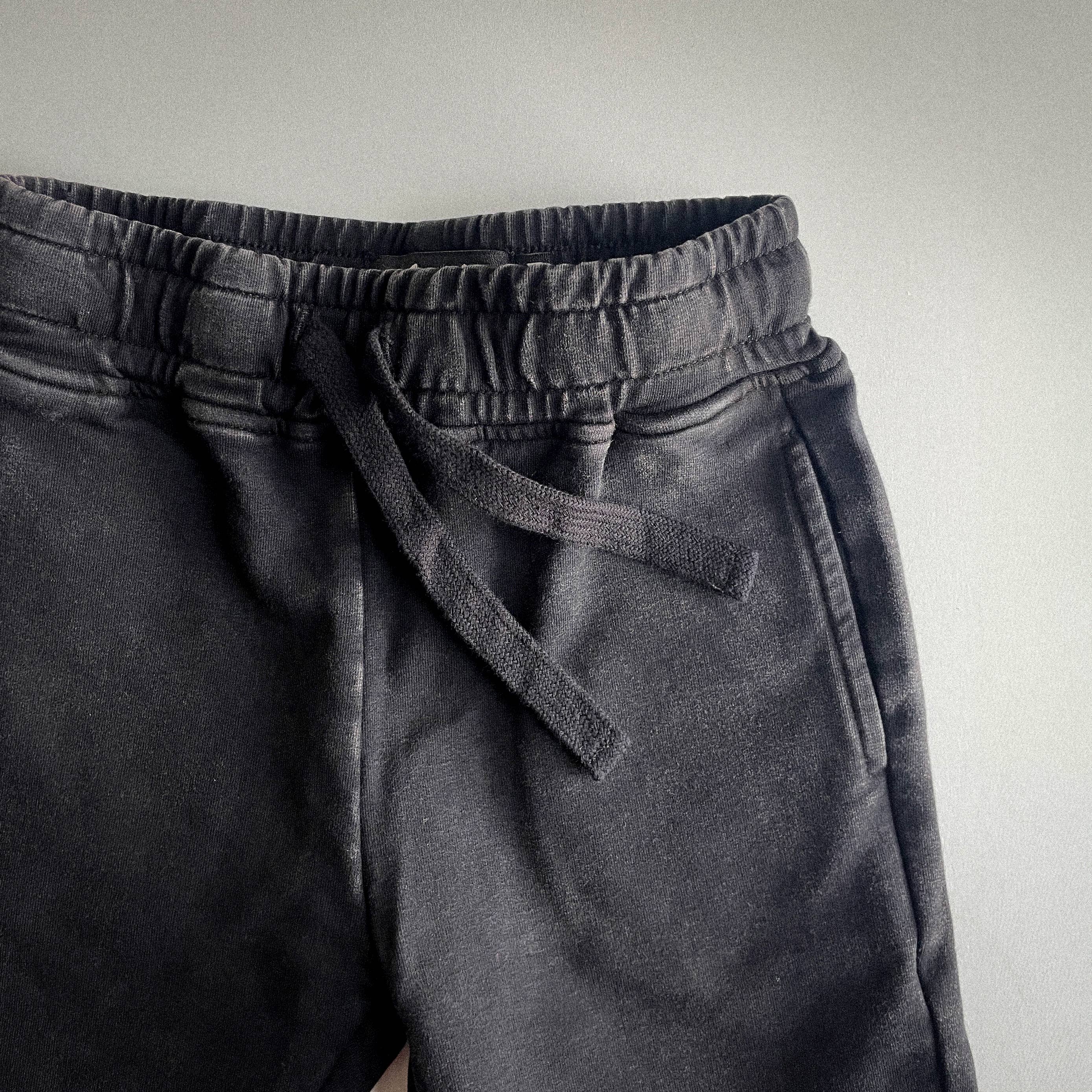 Lucky Link - Black Acid Wash Joggers