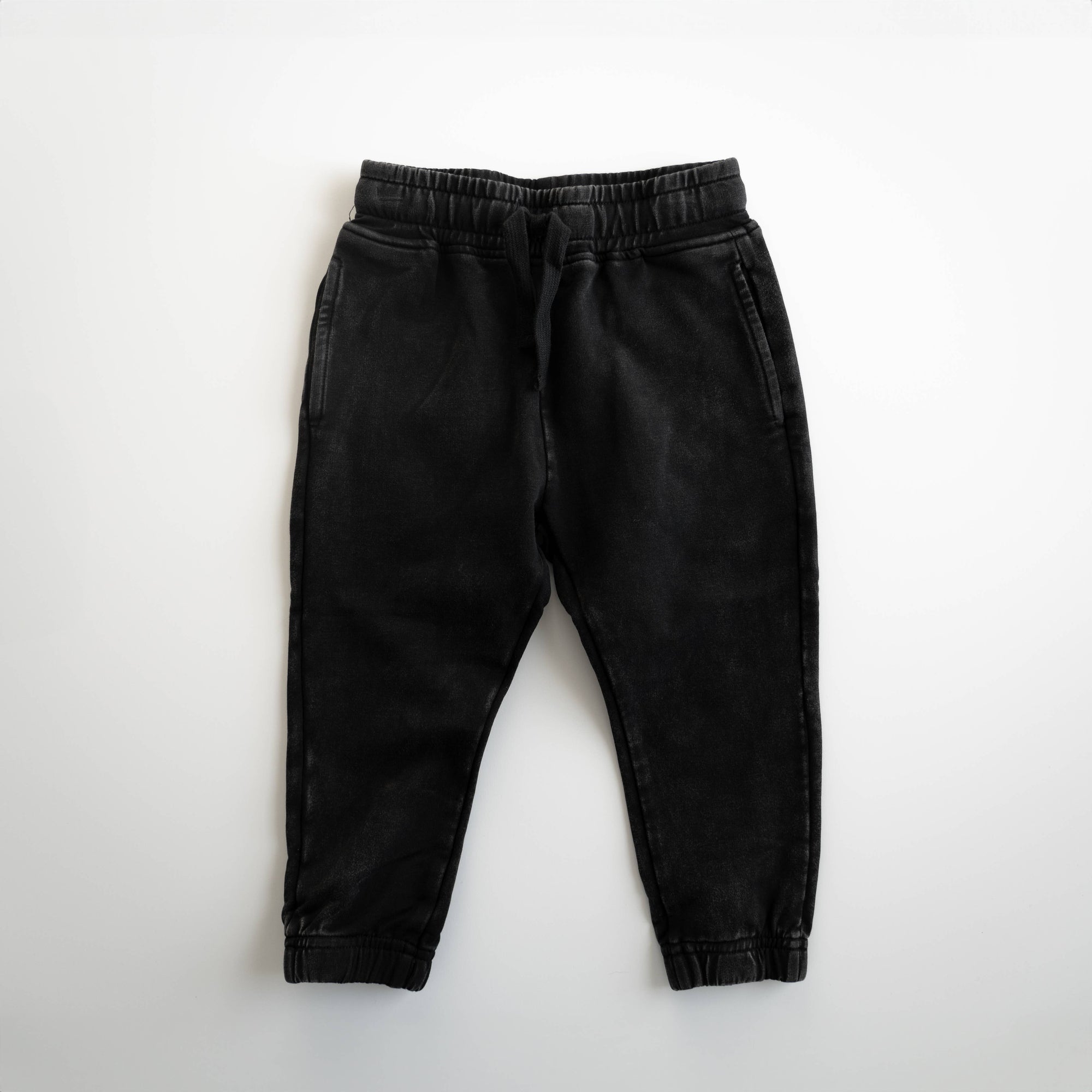 Lucky Link - Black Acid Wash Joggers