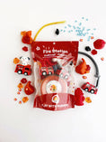 Load image into Gallery viewer, Earth Grown KidDoughs (KidDoughs by EGKD) - Fire Station (Cherry Mango) KidDough Play Kit
