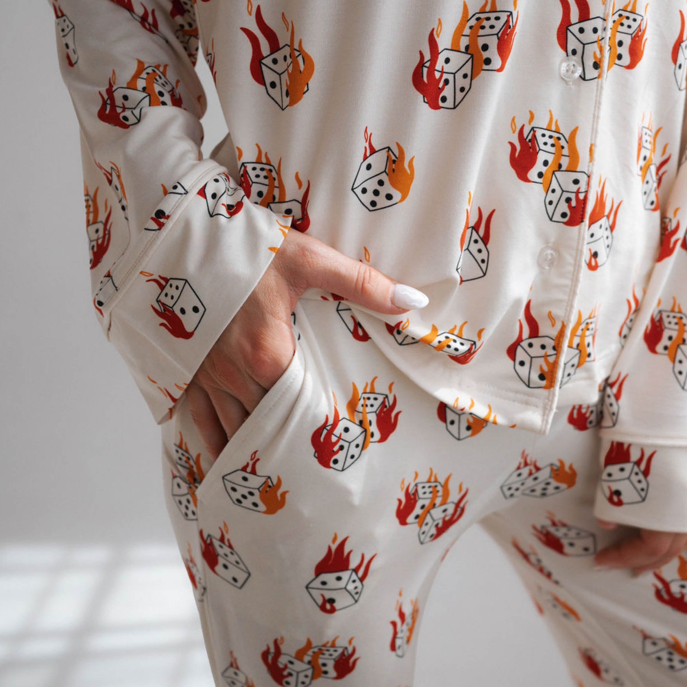 Flame Dice | Women's Flare Set