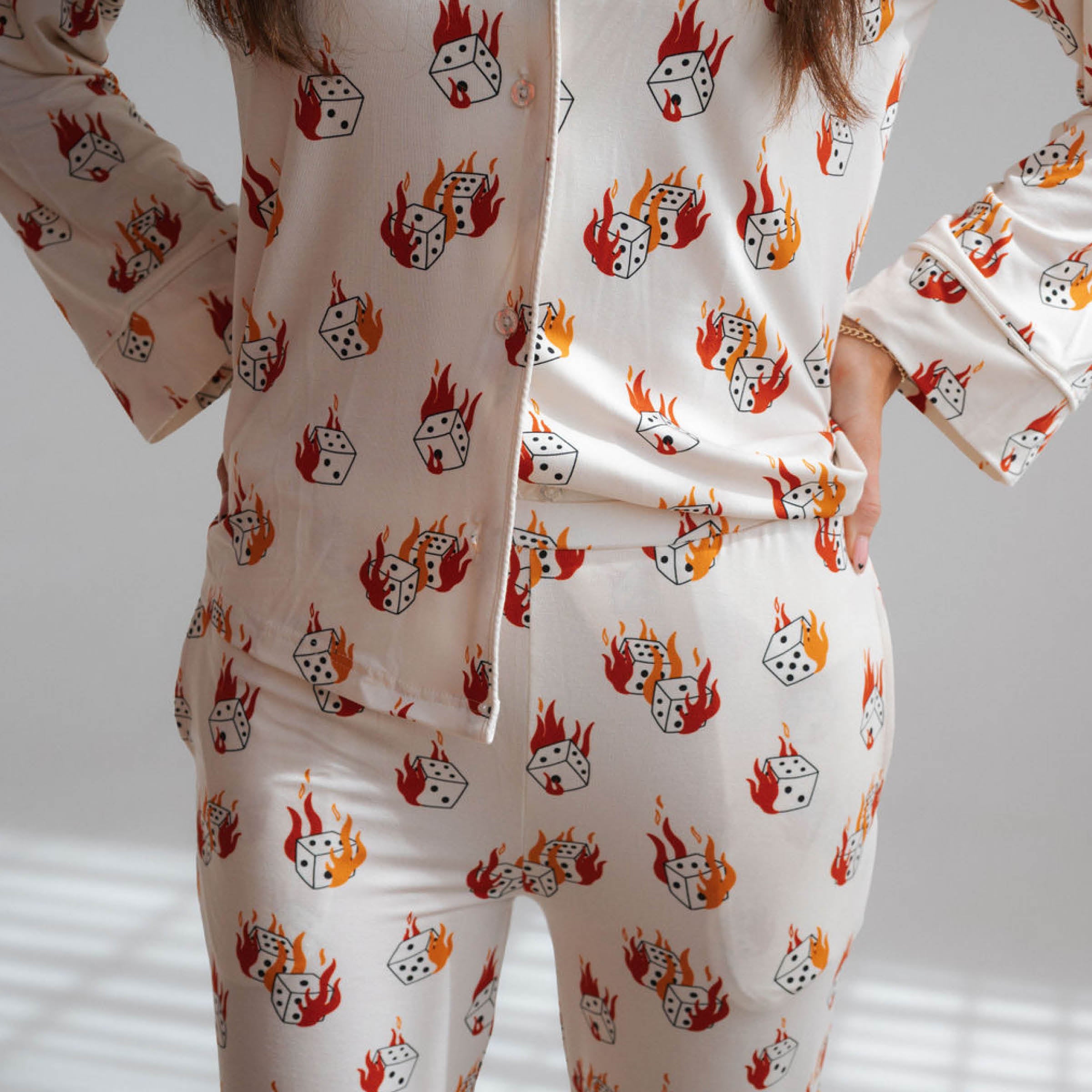 Flame Dice | Women's Flare Set