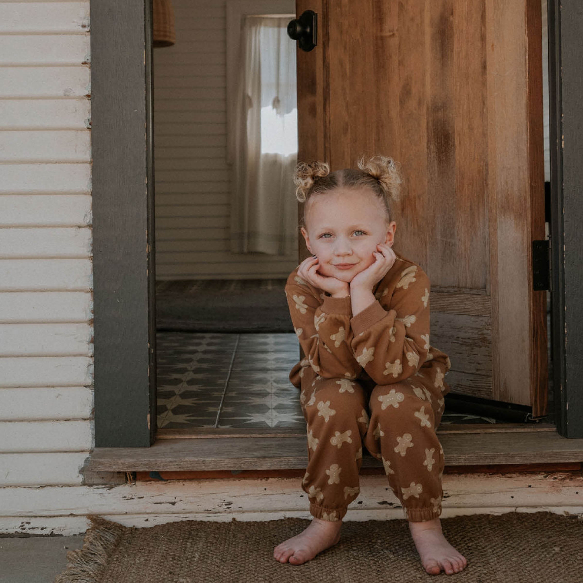 Gingerbread | Terry Two Piece Set