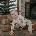 Load image into Gallery viewer, Gingerbread | Bamboo Zip Romper
