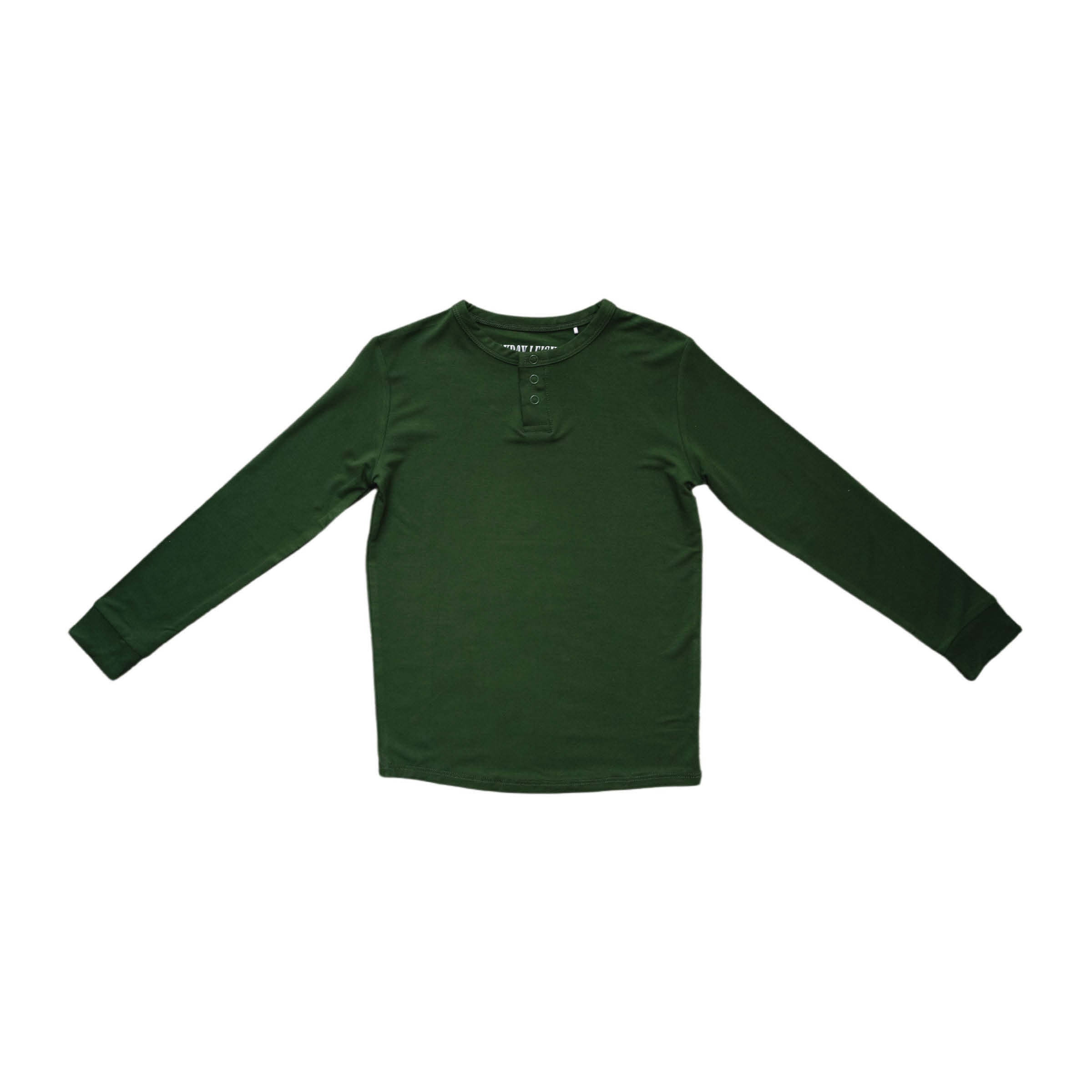 Green | Everyday Boy's Henley