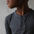 Load image into Gallery viewer, Midnight Checker | Henley & Jogger Set
