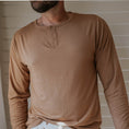 Load image into Gallery viewer, Everyday Men's Henley | Brown
