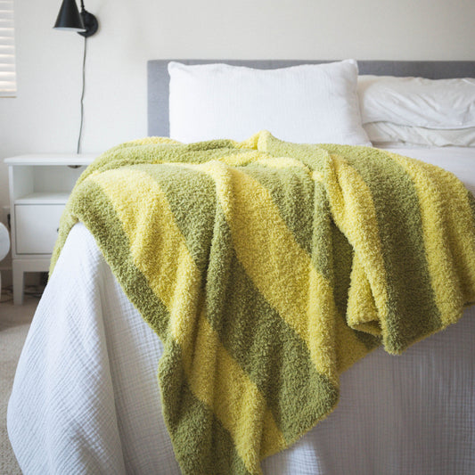 Lemon Lime | XL Plush Blanket