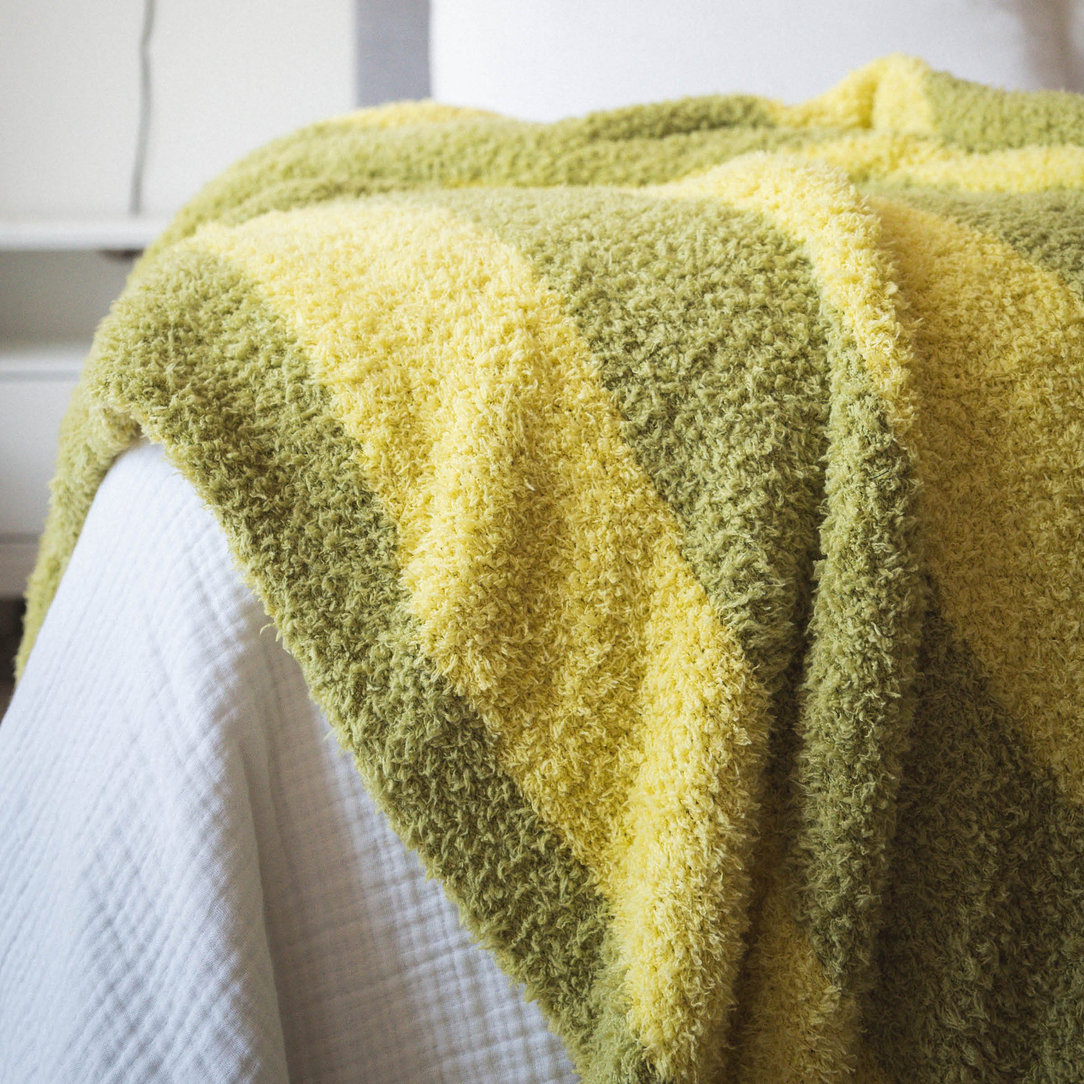 Lemon Lime | XL Plush Blanket