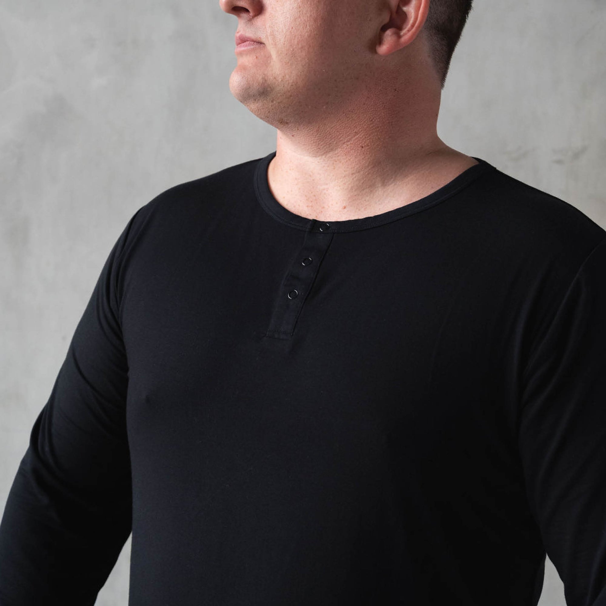 Everyday Men's Henley | Onyx