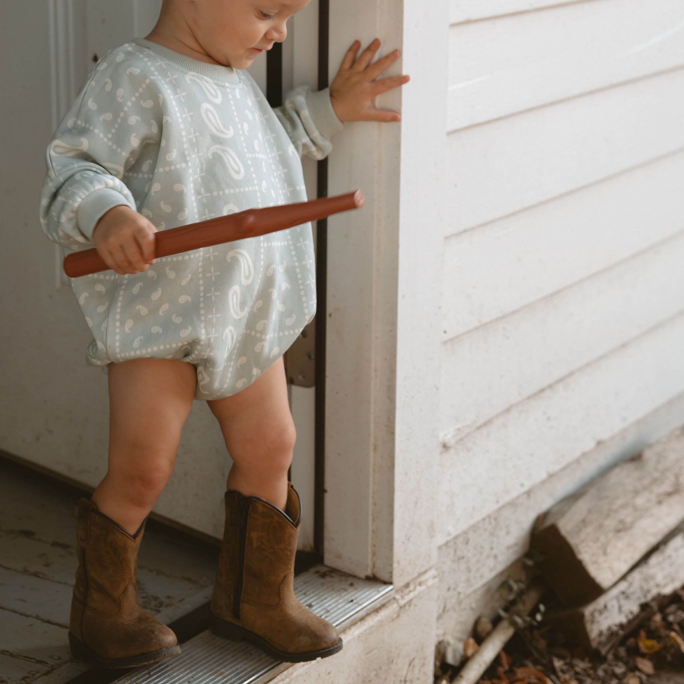 Old Nashville Paisley | Bubble Romper