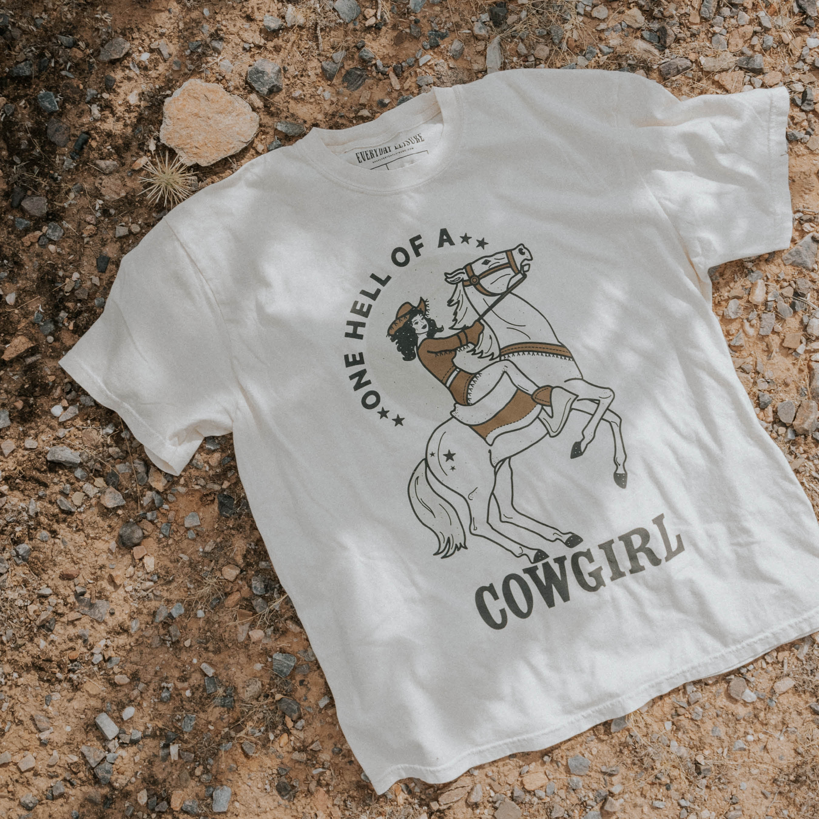 One Hell Of A Cowgirl | Oversized Tee