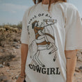 Load image into Gallery viewer, One Hell Of A Cowgirl | Oversized Tee
