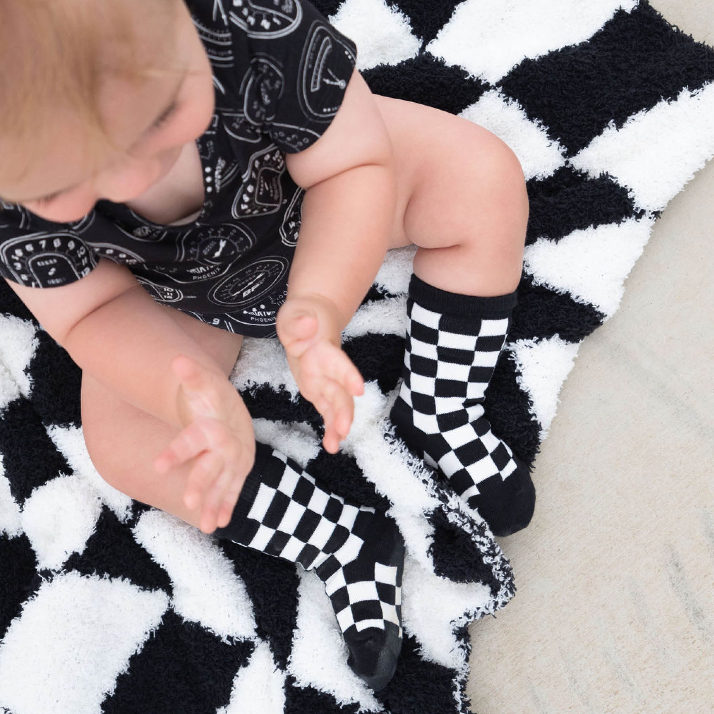 B&W Checker | Socks