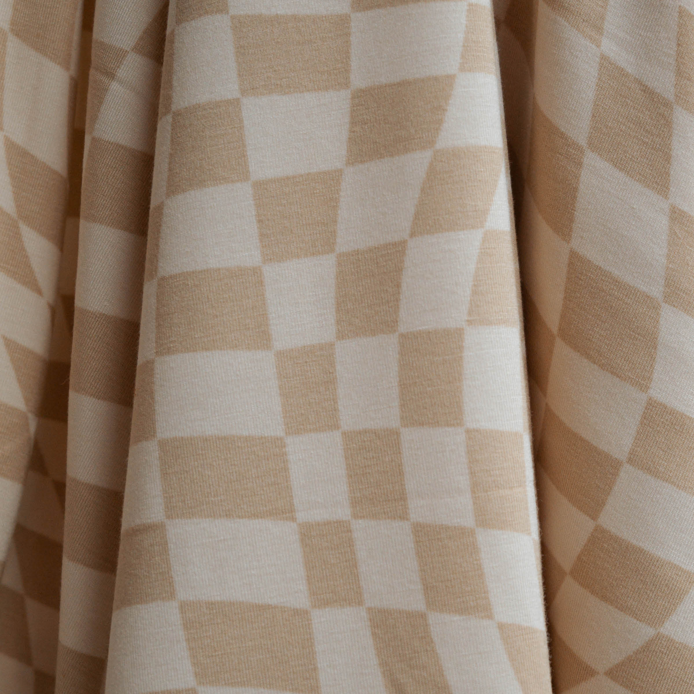 Wavy Checker | Bamboo Swaddle