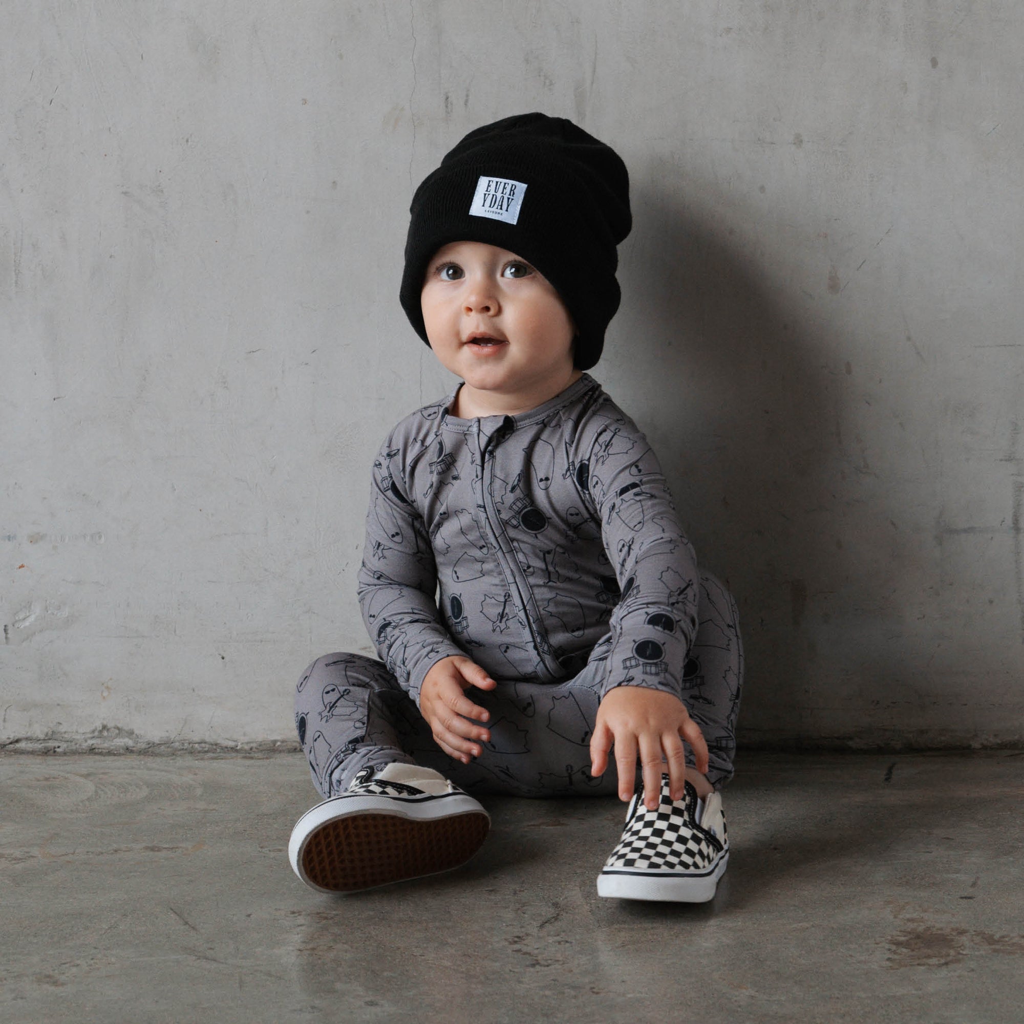 Knit Beanie | Onyx